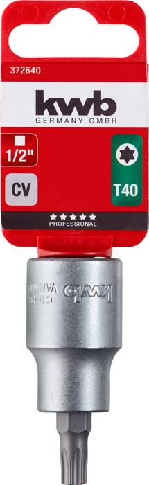 Kwb 372640 Steckschlüssel-Bit-Einsatz T 40 1/2"