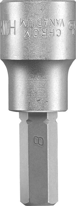 Kwb 372712 Außen-Sechskant Steckschlüssel-Bit-Einsatz 12mm 1 Stück 3/8"