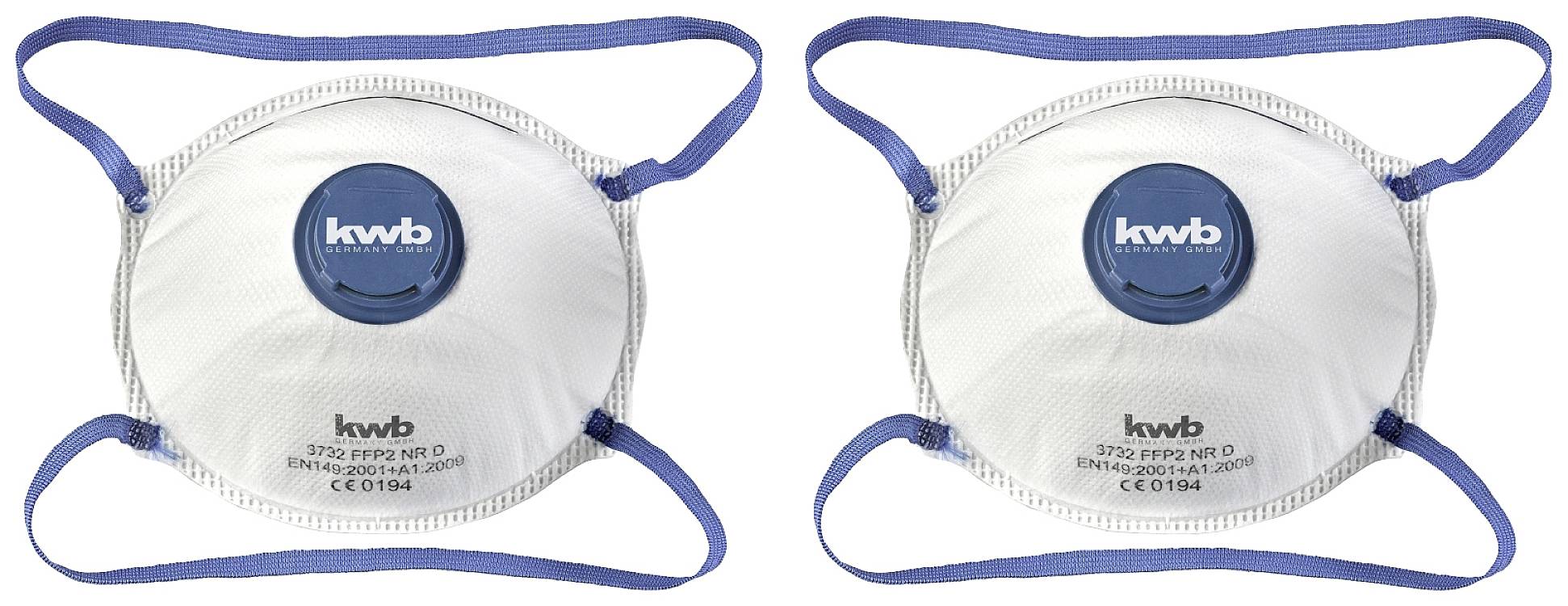 Kwb 373221 Feinstaubmaske ohne Ventil 2St.