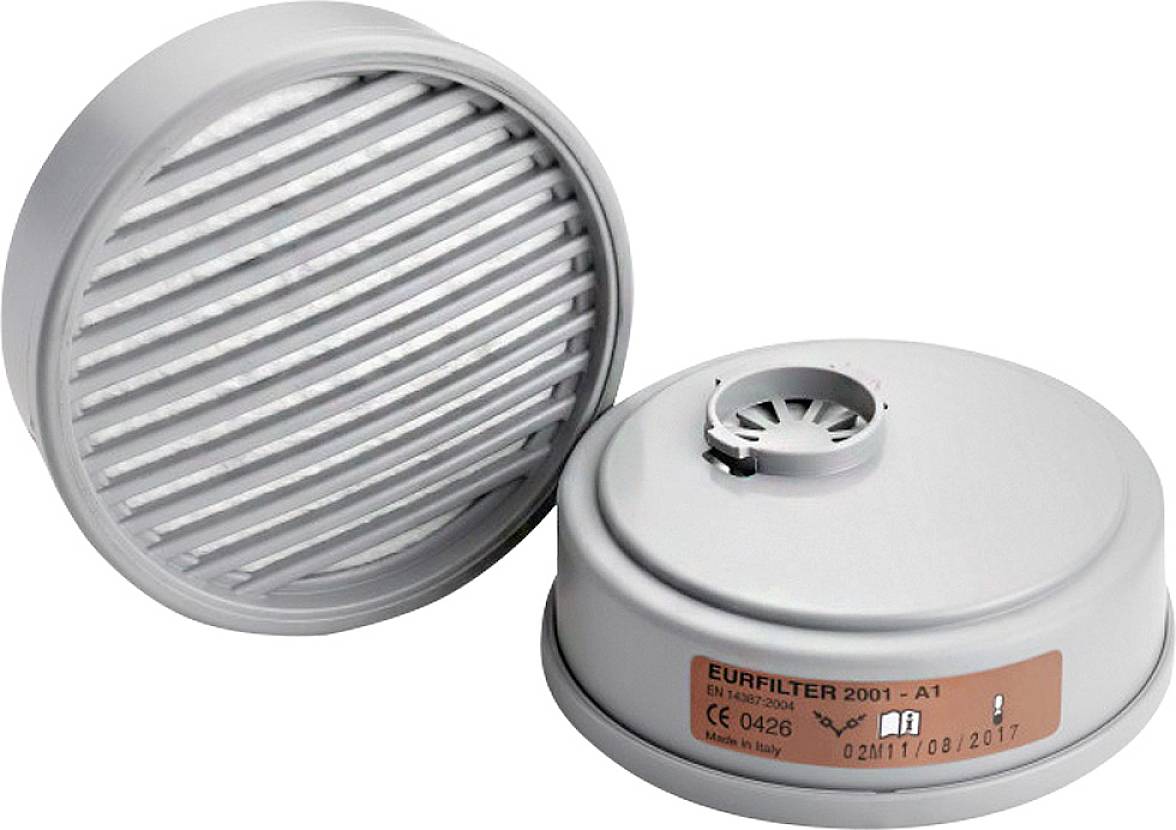 Kwb 373310 Secure Click™ D9035 in Kunststoffgehäuse, P3 R Gasfilter 2St.