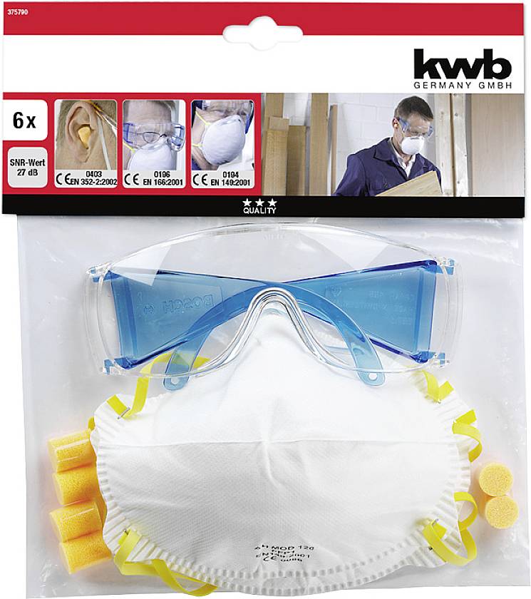 Kwb 375790 Atemschutz Vollmasken-Set