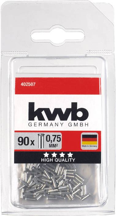 Kwb 402507 Aderendhülse 0.75mm² 90St.