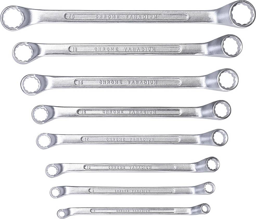 Kwb 440390 Ringschlüssel-Satz 8teilig Schlüsselweite (Metrisch) 6 - 7 mm