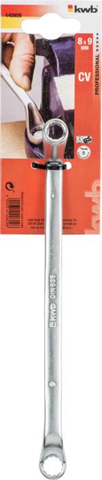 Kwb 440809 Ringschlüssel 1 Stück Schlüsselweite (Metrisch) 8 - 9mm