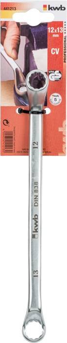Kwb 441213 Ringschlüssel 1 Stück Schlüsselweite (Metrisch) 12 - 13mm