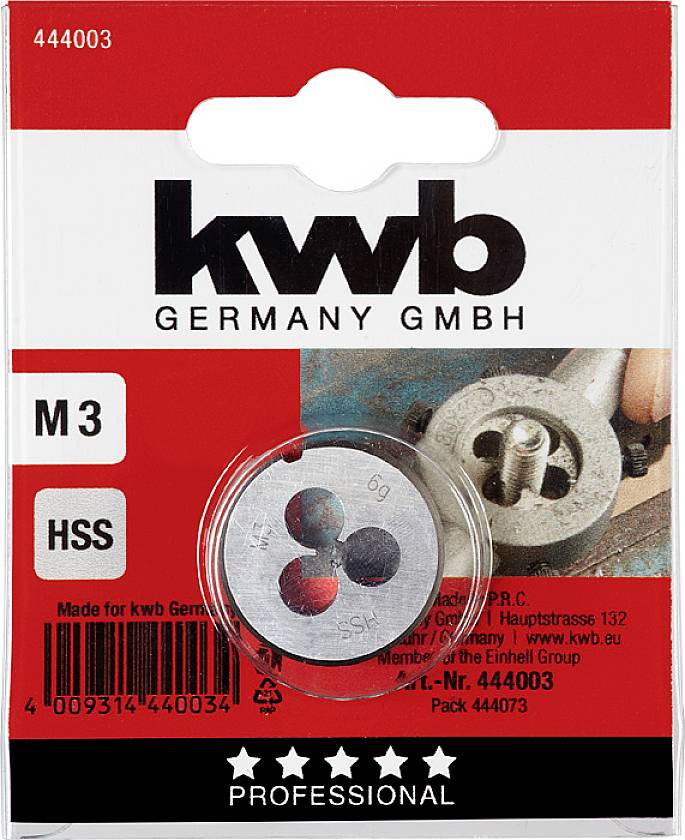 Kwb 444003 Schneideisen 1St.