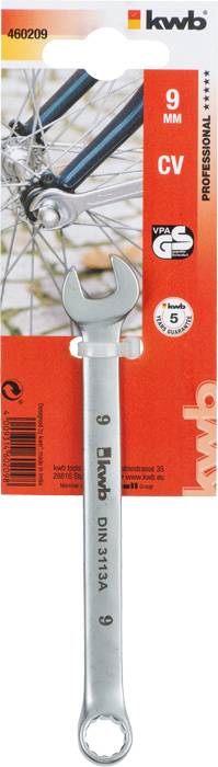 Kwb 460209 Ring-Maulschlüssel 1 Stück Schlüsselweite (Metrisch) 9mm