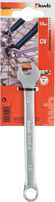 Kwb 460210 Ring-Maulschlüssel 1 Stück Schlüsselweite (Metrisch) 10mm