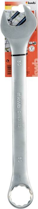 kwb 460230 Ring-Maulschlüssel 1 Stück Schlüsselweite (Metrisch) 30 mm