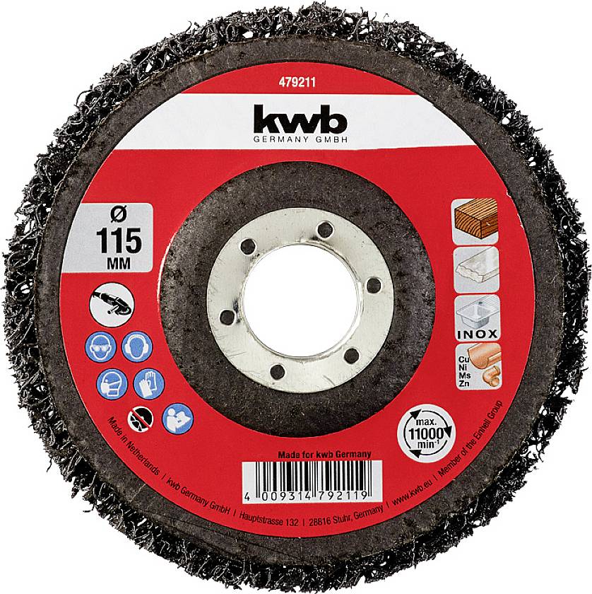 Kwb 479211 Reinigungsscheiben, Ø 115 mm 1 St.