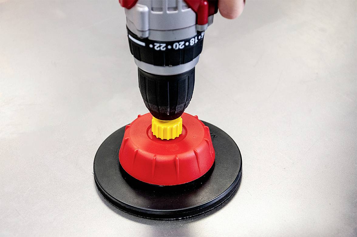 Kwb Gelenkschleifteller-Set, Ø 125mm 482410 Durchmesser 125mm