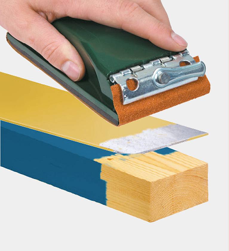 Kwb 485121 Profi Handschleifer, mit Federklemmung 1St.