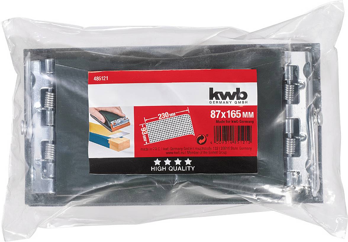 Kwb 485121 Profi Handschleifer, mit Federklemmung 1St.