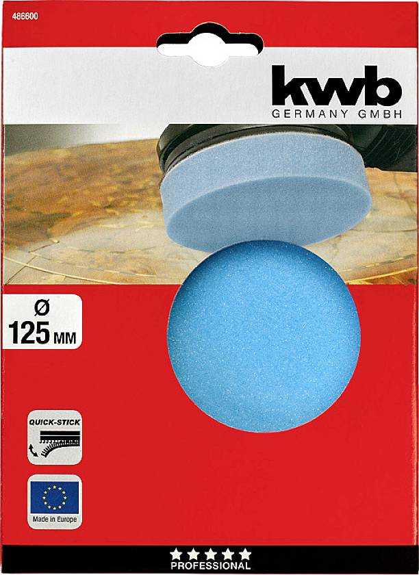 Kwb QUICK-STICK Polierschwamm, selbsthaftend 486600