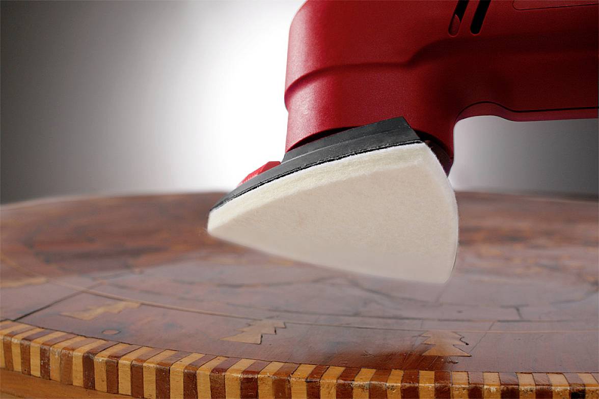 Kwb QUICK-STICK Filzpolierscheibe, selbsthaftend, für Deltaschleifer 493000 Durchmesser 93mm