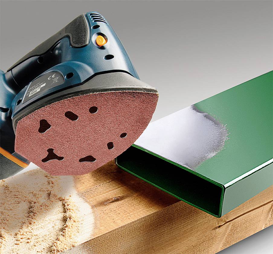 Kwb 493508 Deltaschleifpapier Körnung (num) 80 (L x B) 140mm x 100mm 5St.