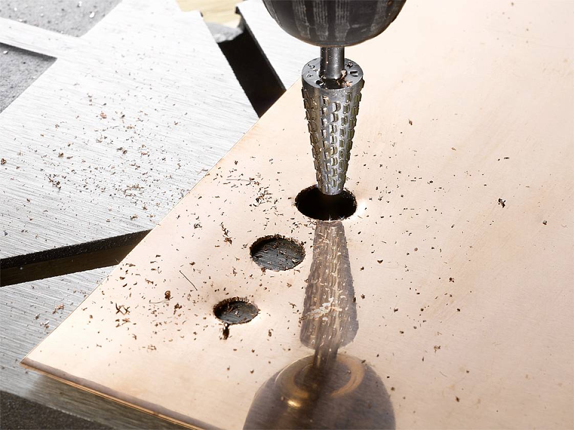 Kwb 495000 Profilraspel, Buntmetallbearbeitung, konisch, 15 x 35mm 1St.