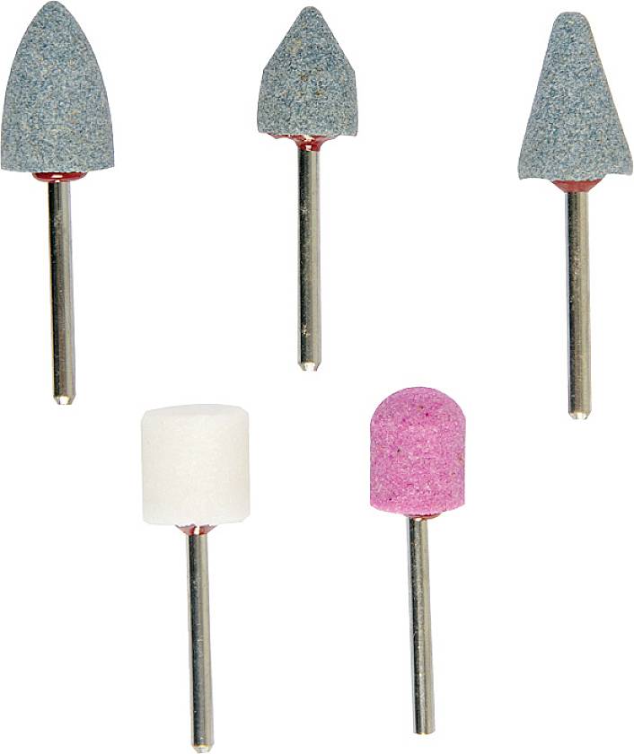 Kwb 510100 Keramische Miniatur-Schleifstifte, Satz, 5-tlg. 5 St.