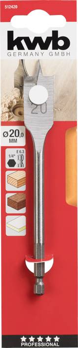Kwb 512420 Holz-Fräsbohrer 1 Stück 20mm 1St.