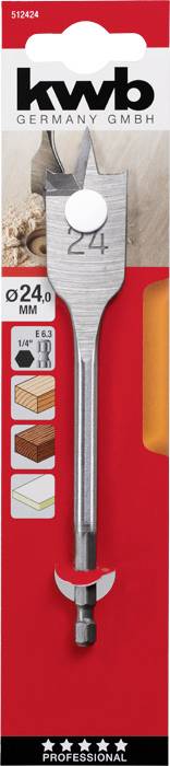 Kwb 512424 Holz-Fräsbohrer 1 Stück 24mm 1St.