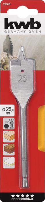Kwb 512425 Holz-Fräsbohrer 1 Stück 25mm 1St.