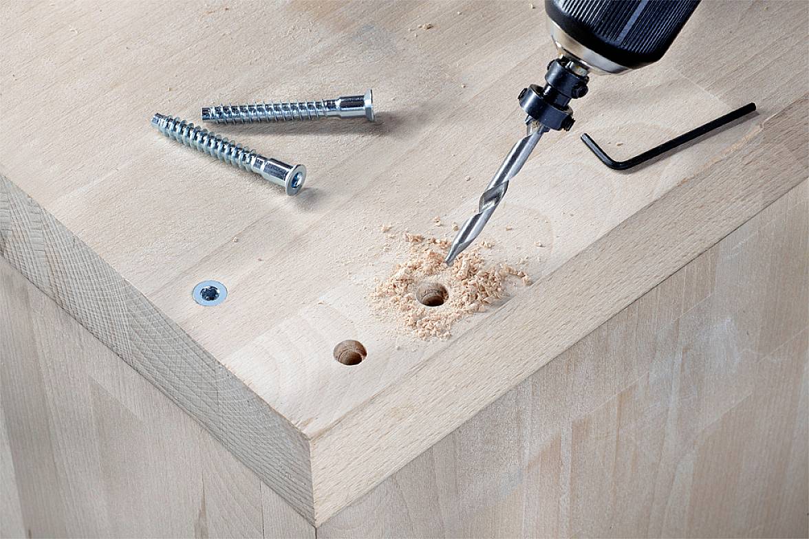 Kwb 513190 Holz-Fräsbohrer-Set 8teilig 3 mm, 3.5 mm, 4 mm, 4.5 mm, 5 mm, 5.5 mm, 6mm 8St.