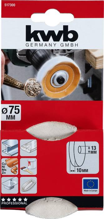 Kwb 517300 Schwabbelscheibe, ø 75mm 1St.