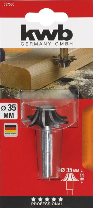 Kwb 557500 Viertelfräser