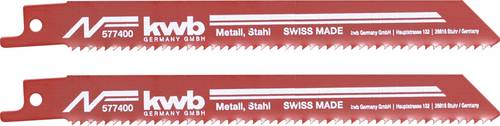 Kwb 577400 Säbelsägeblätter, Metallbearbeitung, Bi-Metall, grob 2St.