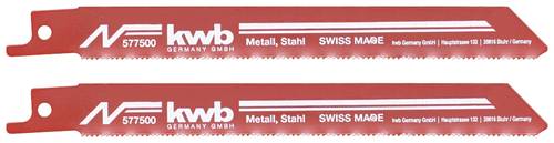 Kwb 577500 Säbelsägeblätter, Metallbearbeitung, Bi-Metall, fein 2St.