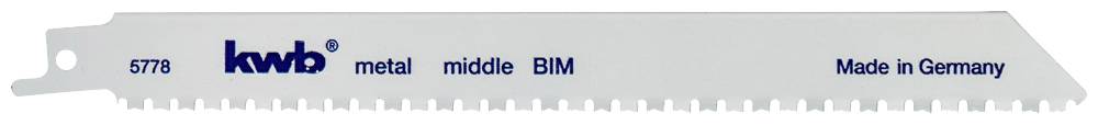 Kwb 577830 EASY-CUT Säbelsägeblätter, Metallbearbeitung, Bi-Metall 2St.