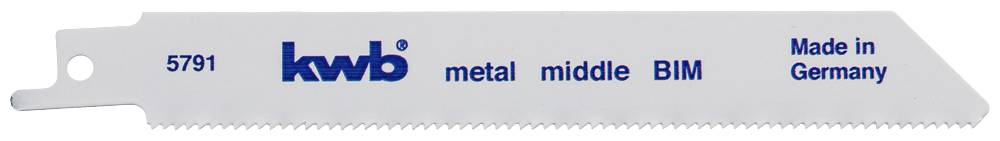 Kwb 579130 Säbelsägeblätter, Metallbearbeitung, Bi-Metall 2St.