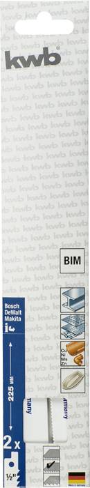 Kwb 579530 Säbelsägeblätter, Metallbearbeitung, Bi-Metall 2St.