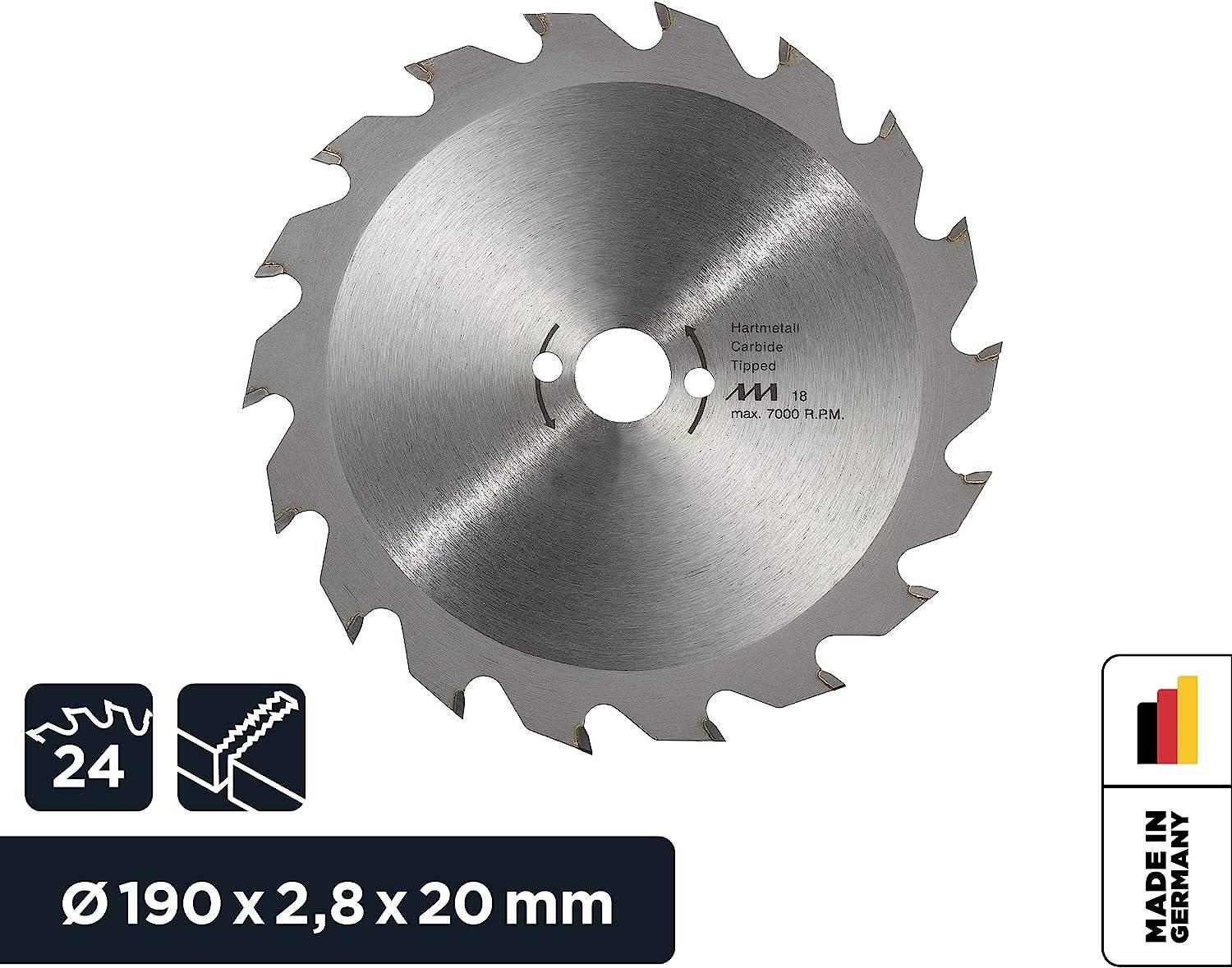 Kwb 586755 Kreissägeblatt 190 x 20mm 1St.