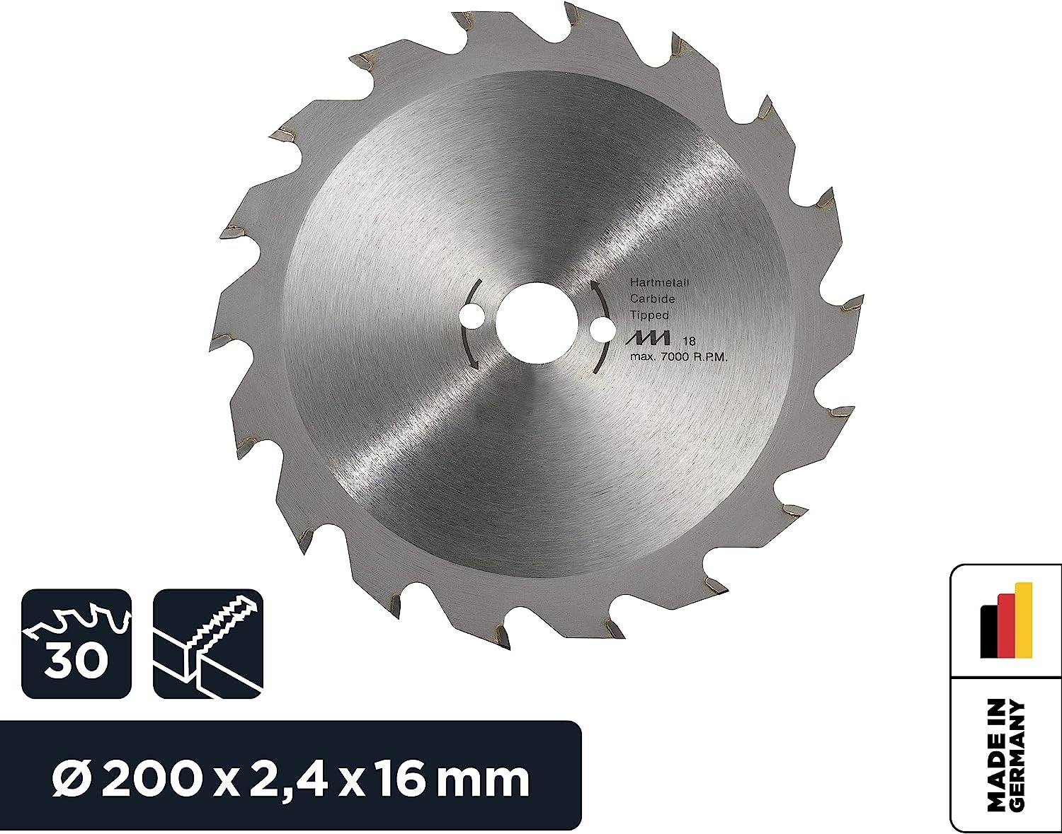 Kwb 587155 Kreissägeblatt 200 x 30mm 1St.
