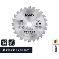 Kwb 588255 Kreissägeblatt 216 x 30mm 1St. Kwb 588255 Kreissägeblatt 216 x 30mm 1St.