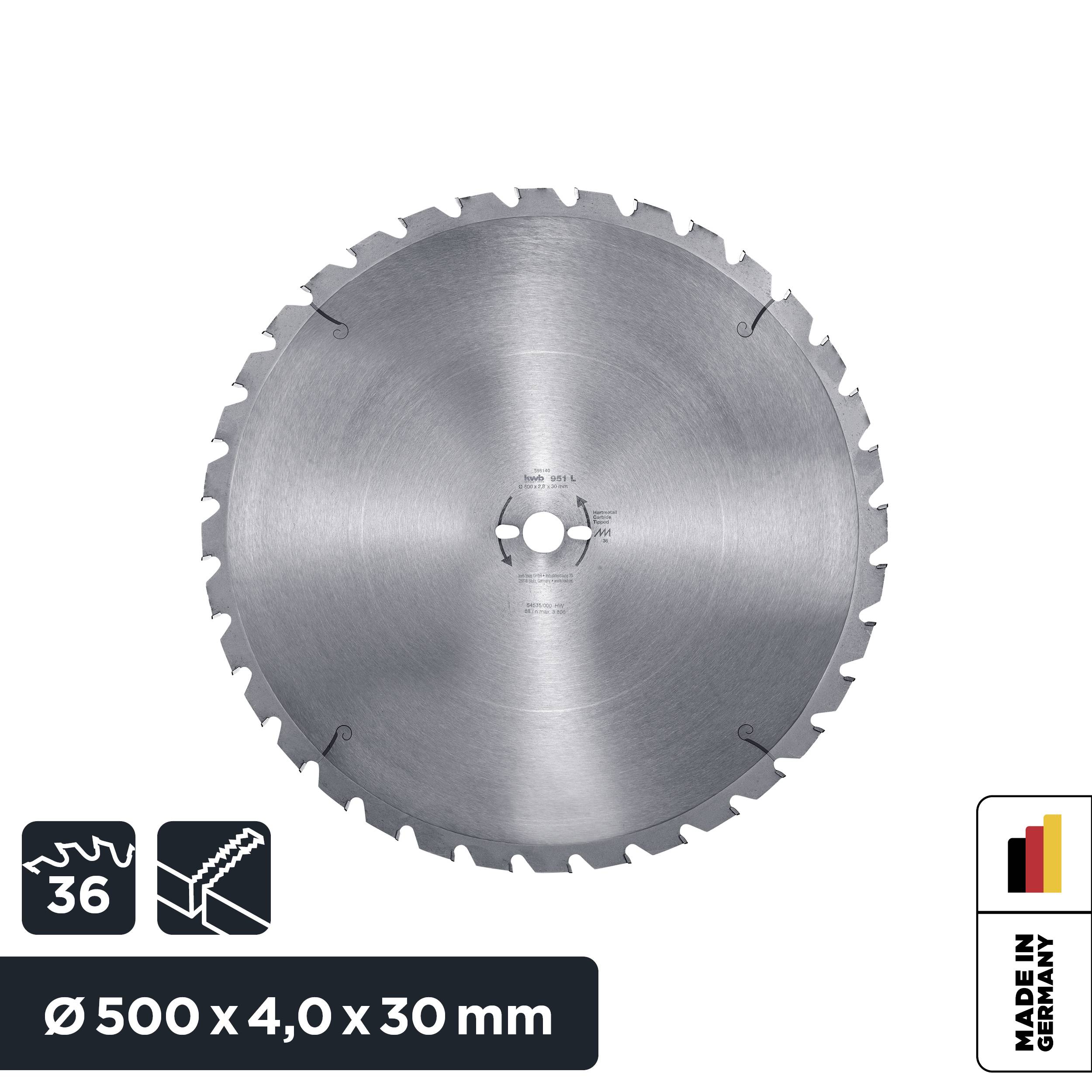 Kwb 595140 Kreissägeblatt 500 x 30mm 1St.