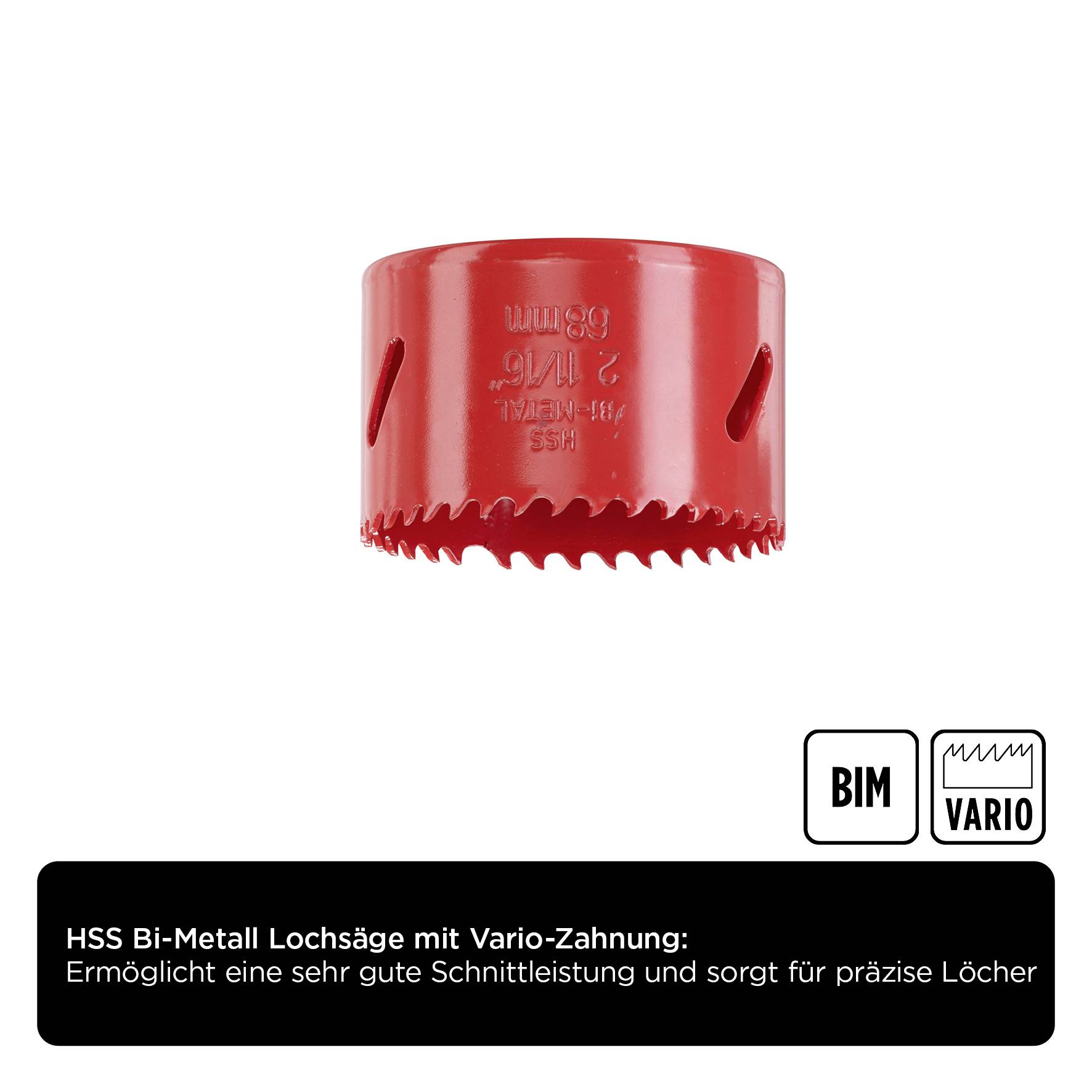 Kwb 599290 Lochsägen-Set 6teilig 68mm 1St.