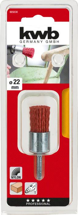 Kwb 605030 Rundpinsel 1 Stück Pinselgröße: 22mm