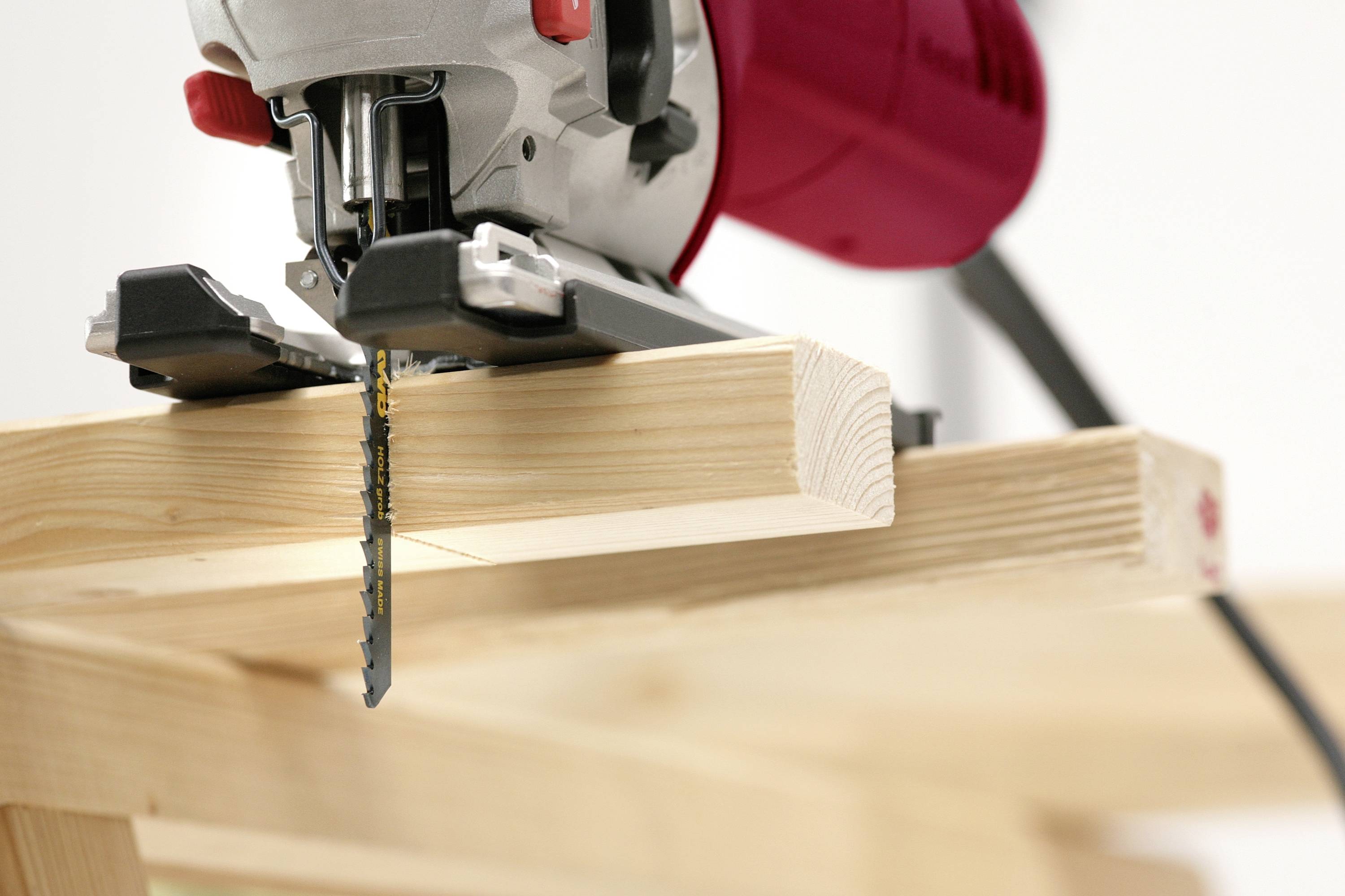 Kwb 610320 Stichsägeblätter, Holzbearbeitung, spezieller Einstichzahn, HCS, 2 x grob 2St.