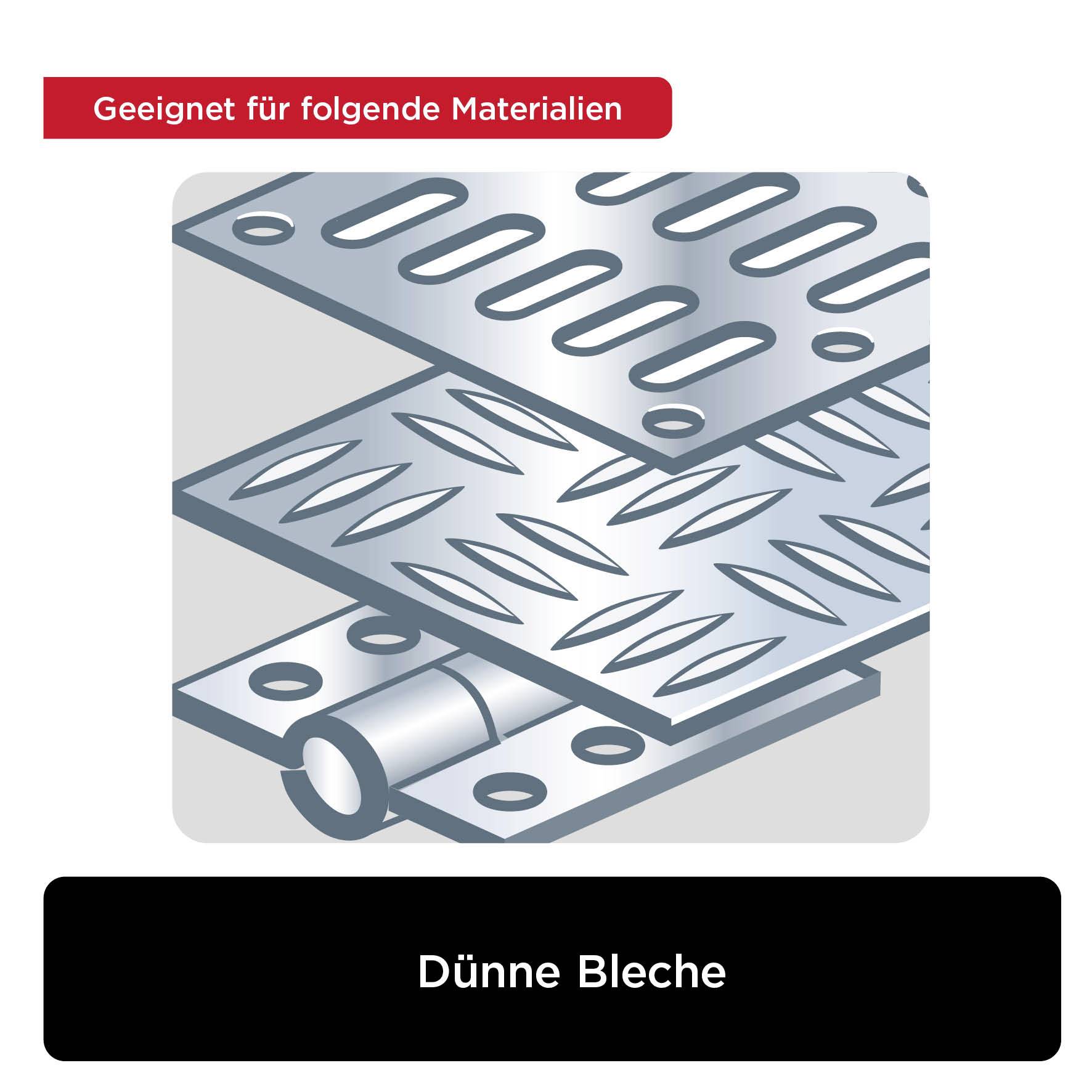 Kwb 611120 Stichsägeblätter, Metallbearbeitung, HSS, fein 2St.