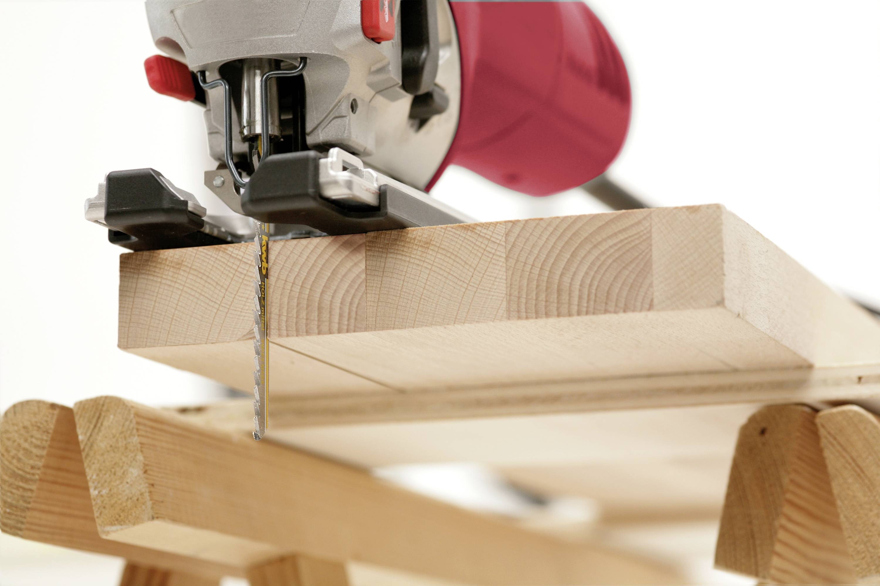 Kwb 620230 Stichsägeblätter, Holzbearbeitung, HCS, Universalschaft, 2 x mittel 2St.