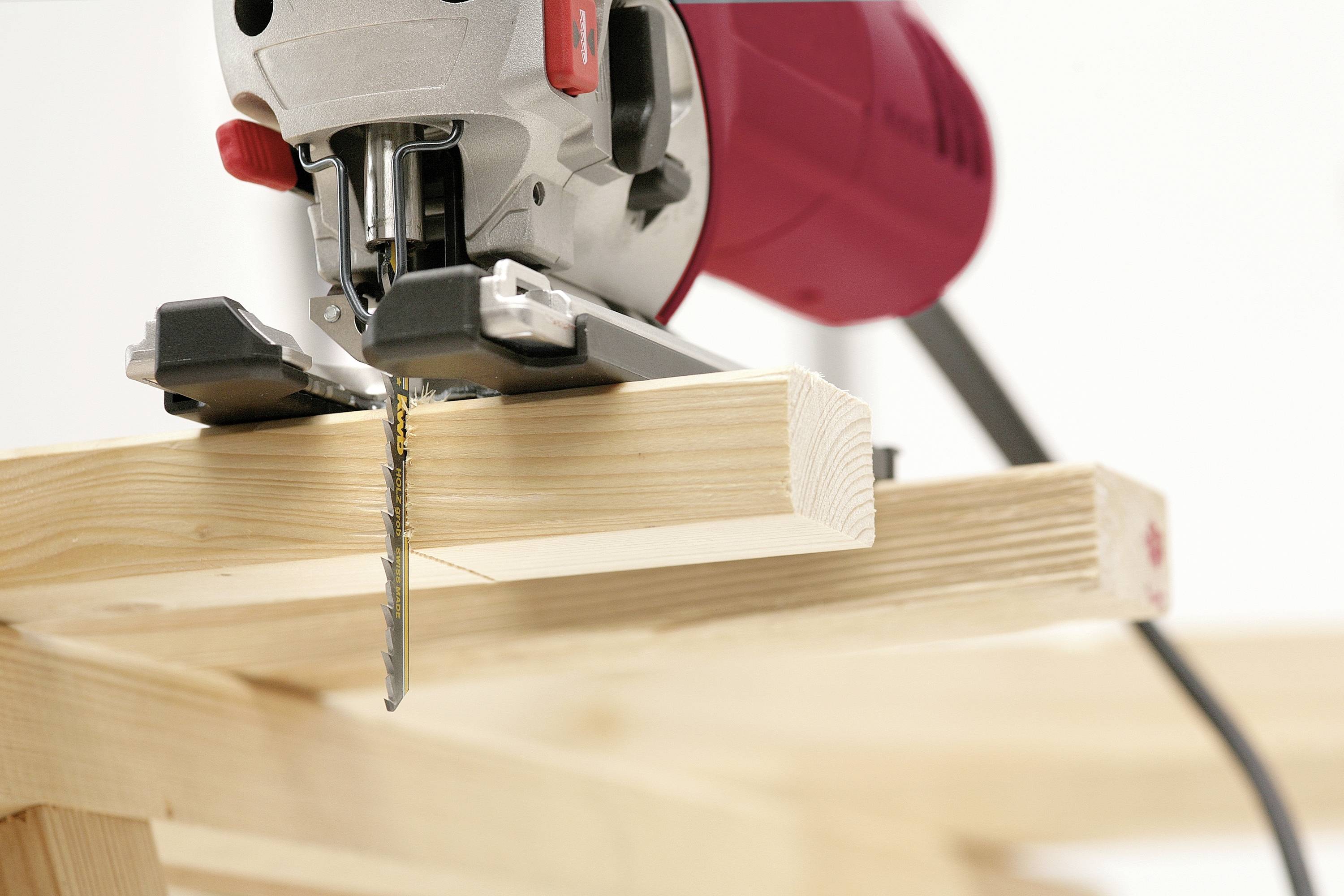 Kwb 620330 Stichsägeblätter, Holzbearbeitung, HCS, Universalschaft, 2 x grob 2St.