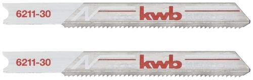 Kwb 621130 Stichsägeblätter, Metallbearbeitung, Bi-Metall, 2 x fein 2St.