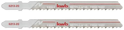 Kwb 621320 Stichsägeblätter, Metallbearbeitung, Bi-Metall, 2 x grob 2St.