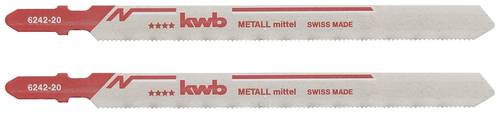 Kwb 624220 Stichsägeblätter, Metallbearbeitung, HSS 2St.
