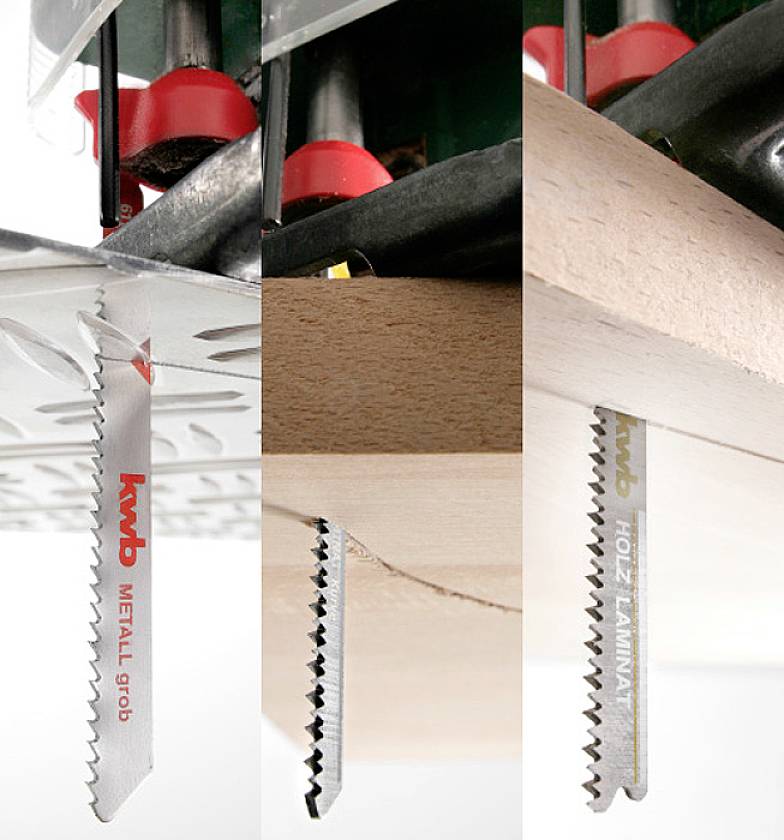 Kwb 625630 Stichsägeblätter-Set, HCS, 6-tlg. 6St.