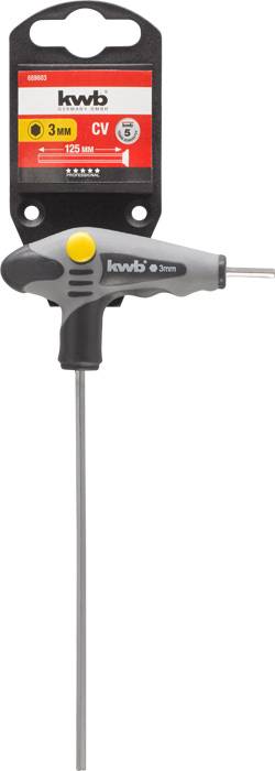 Kwb Sechskantschlüssel Schlüsselweite (metrisch): 3mm