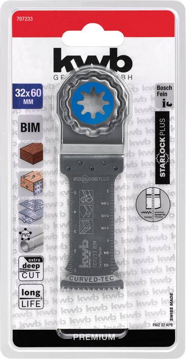 Kwb 707233 Tauchsägeblatt 1St.
