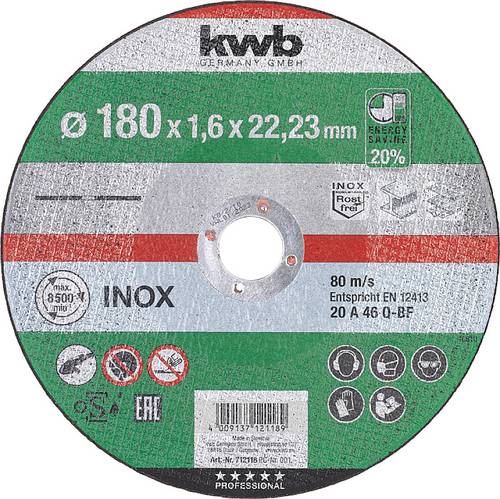 Kwb 712118 Trennscheiben-Set 180mm